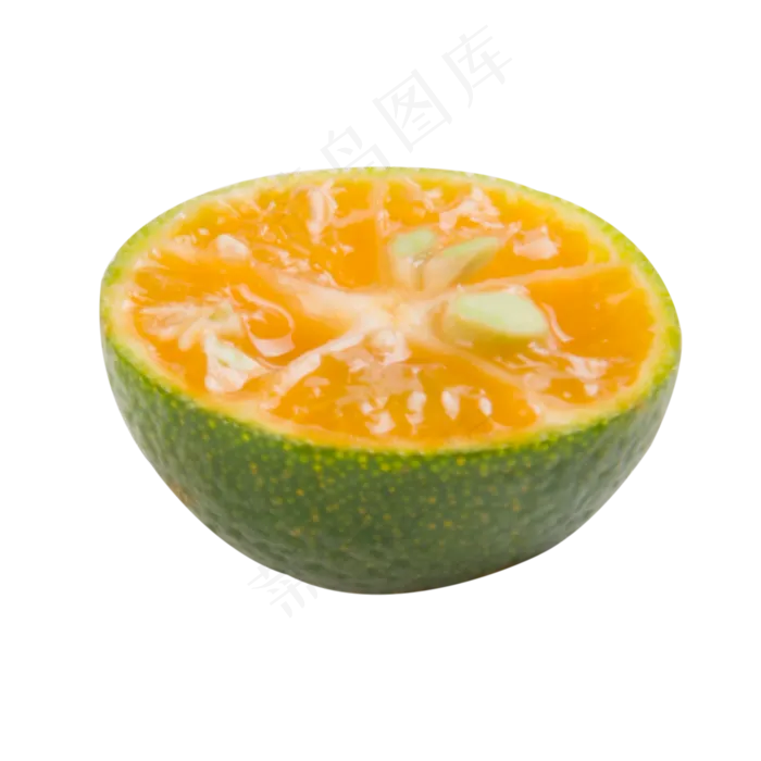 切开的青柠檬,免抠元素(2000*2000px 300 dpi )