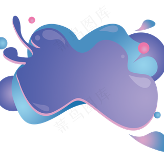 618标题框漂浮流体渐变