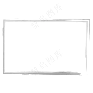 水墨边框标题框