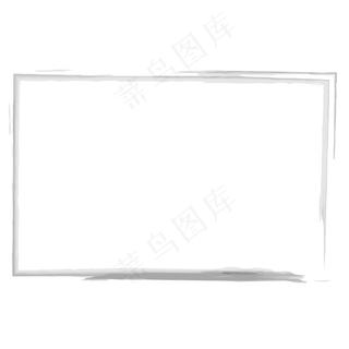 水墨边框标题框