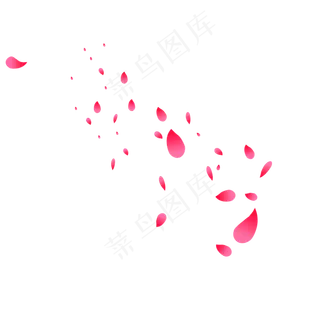 情节节玫瑰花瓣漂浮 情节节玫瑰花瓣漂浮