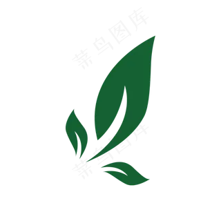 树叶图标,免抠元素