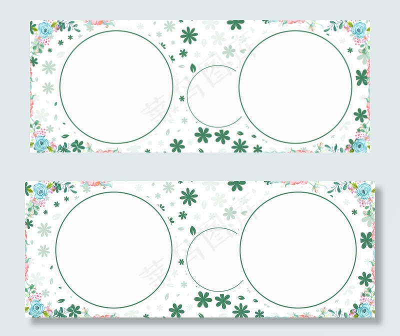 夏季热带水果卡通平铺banner(1920*750px 	       )ai矢量模版下载
