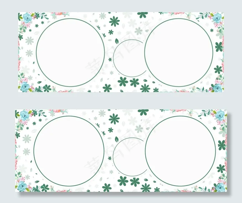 夏季热带水果卡通平铺banner(1920*750px 	       )ai矢量模版下载