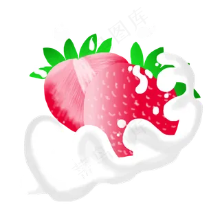 草莓牛奶水果牛奶