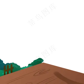 绿色的森林植物免抠图