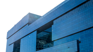 俯视图高楼大厦建筑,免抠元素