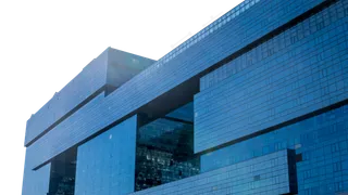 俯视图高楼大厦建筑,免抠元素