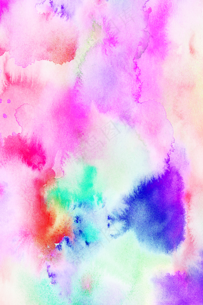 水彩彩色背景