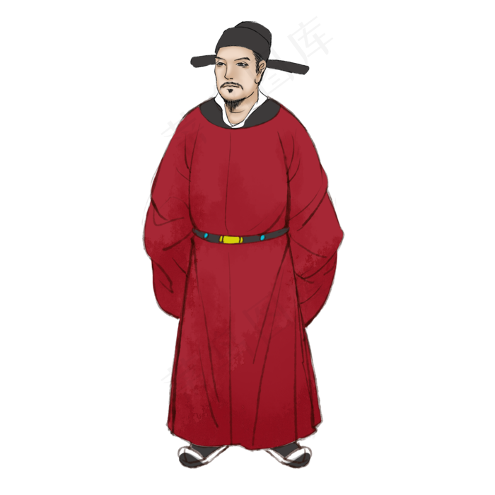 中医人物名医宋慈,免抠元素(2000X2000(DPI:300))psd模版下载