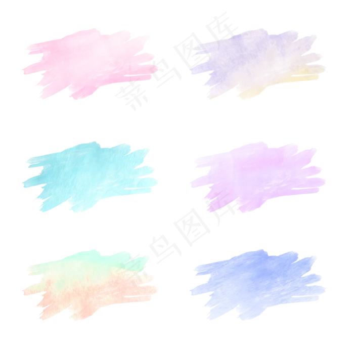 梦幻水彩笔刷(2000X2000(DPI:150))psd模版下载
