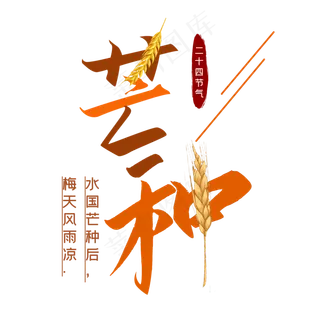 芒种二十四节气