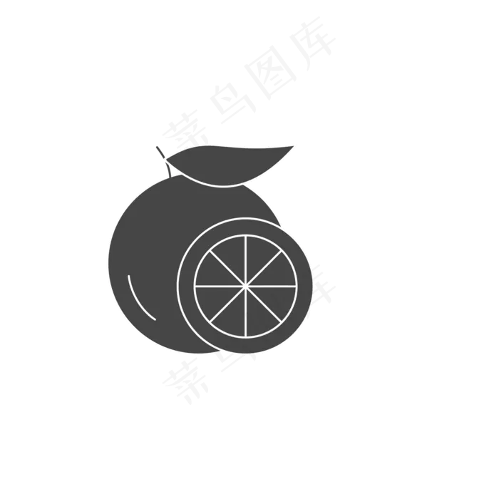 切开的水果免抠图(2000*2000px 300 dpi )ai矢量模版下载