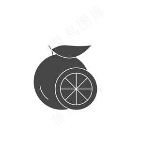 切开的水果免抠图