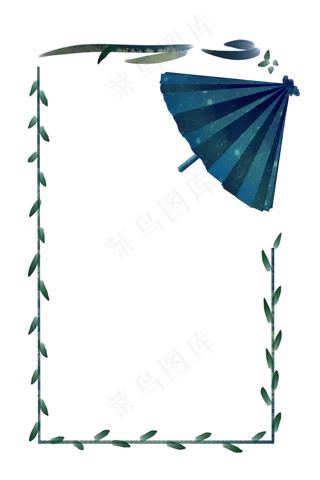 雨伞手绘装饰图案