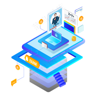 2.5D未来网络科技个人健康检查数�,免抠元素