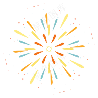 礼花烟花,免抠元素