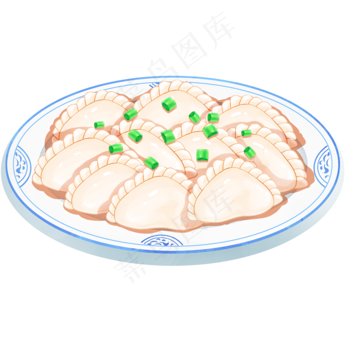 冬天饺子美食(2048X2048(DPI:300))psd模版下载