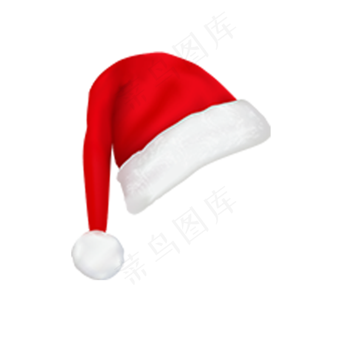 卡通圣诞帽,免抠元素