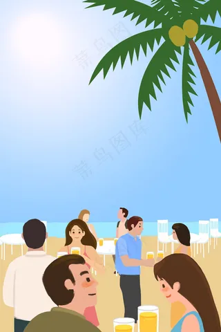 啤酒节人们欢聚在一起