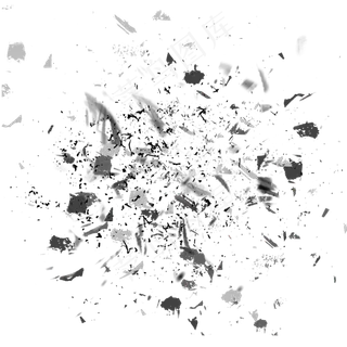 飞溅的碎片,免抠元素