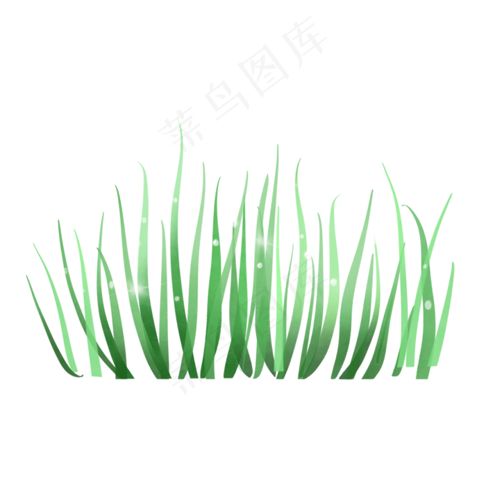 春天小清新植物手绘草地(2000X2000(DPI:300))psd模版下载