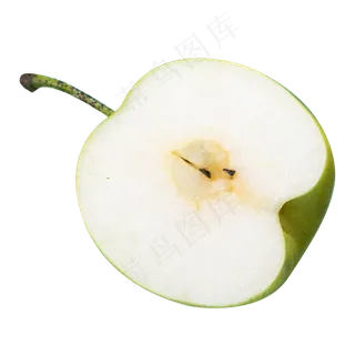 切开的梨子实拍