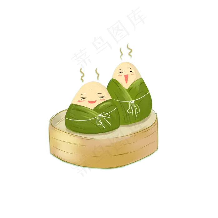 可爱的粽子(2000X2000(DPI:300))psd模版下载