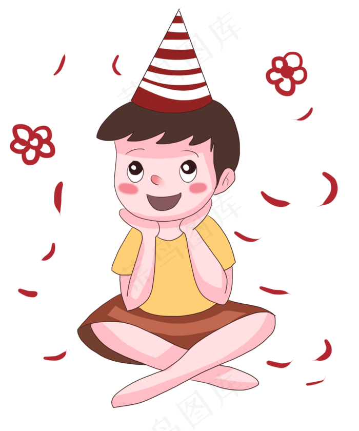 六一儿童节卡通小孩儿童节(2952X3543(DPI:300))psd模版下载