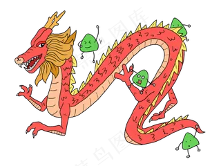 端午节中国龙