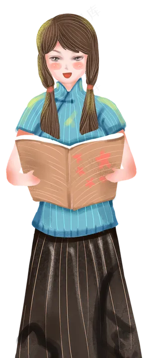五四青年节少女
