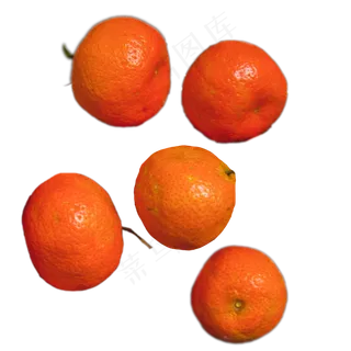 黄色橘子水果果子