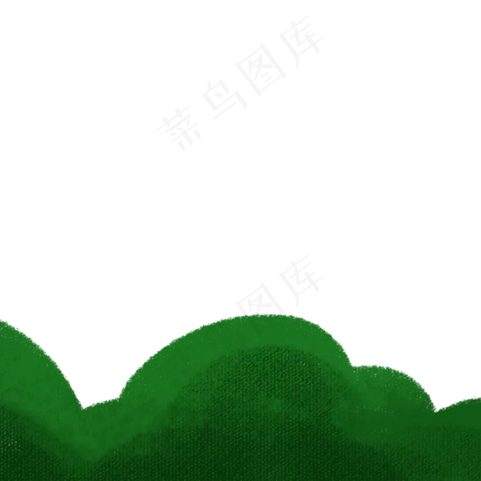 绿色灌木丛(2000X2000(DPI:300))psd模版下载