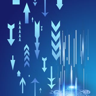 梦幻星点几何图案平面广告