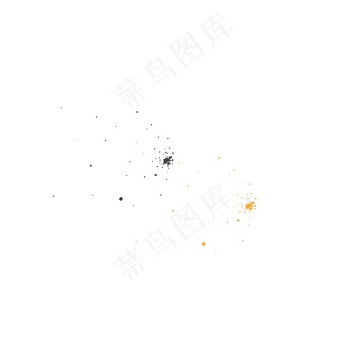 中国风墨迹笔刷墨痕(2000X2000(DPI:300))psd模版下载