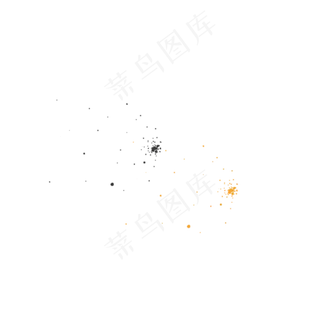 中国风墨迹笔刷墨痕