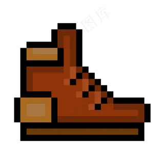 像素风格马丁靴图标