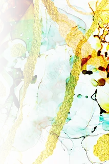 大理石水彩花纹