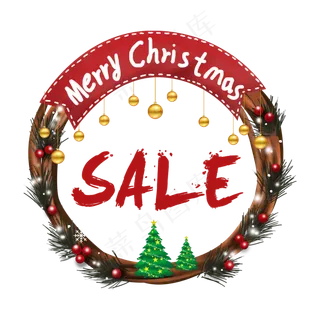 圣诞节SALE电商