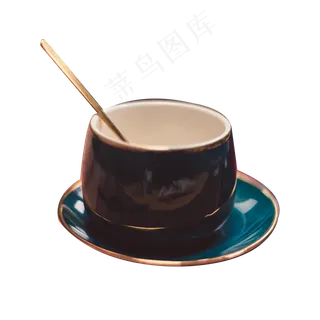 黑色的杯子免抠图 黑色的杯子免抠图