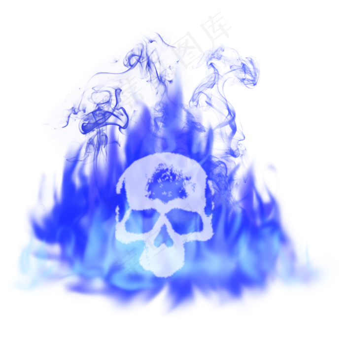 鬼火火焰,免抠元素(3000*3000px 300 dpi )psd模版下载