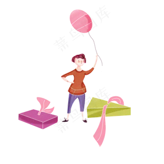 儿童节可爱甜美女孩