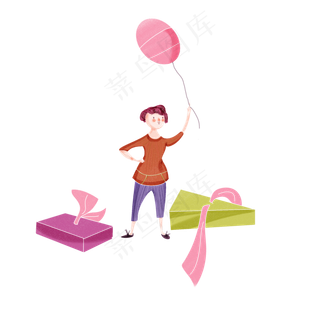 儿童节可爱甜美女孩