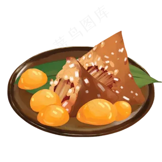 端午咸蛋黄粽子