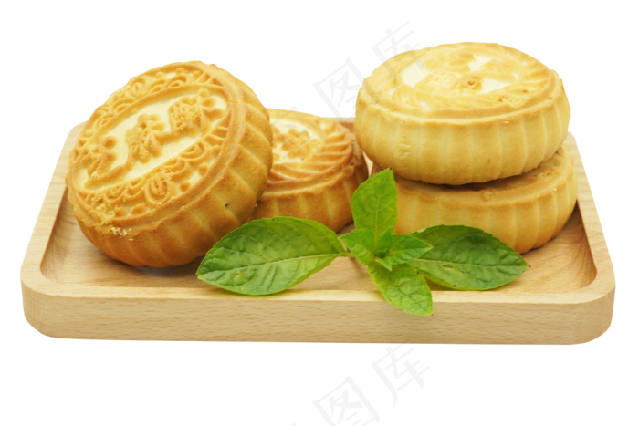 中秋节圆形月饼,免抠元素