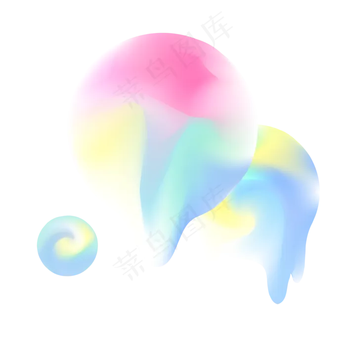 双十一电商节圆形流体元素,免抠元素(2000*2000px 300 dpi )ai矢量模版下载