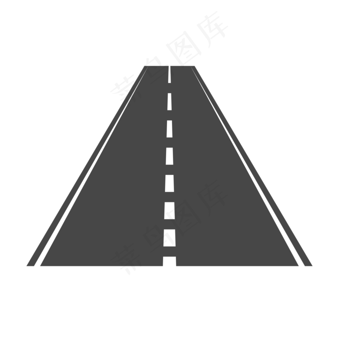 黑色柏油马路公路,免抠元素