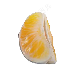 仿真柑橘果肉png图