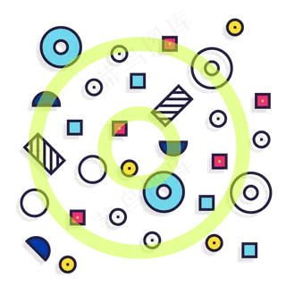 618电商主题装饰素材