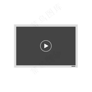 网络视频卡通图标